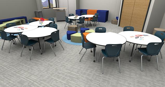 Whiteboard tables are a great way to learn!