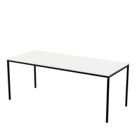 Rectangular Student's Whiteboard Table - 2 Heights
