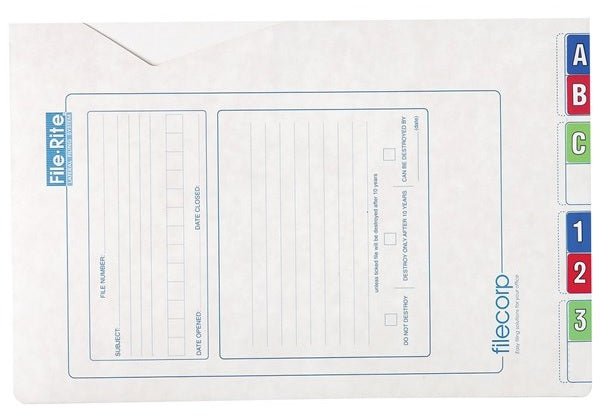 Colour Coded Filing: FIFI 22FCH2003 Filecorp Top Opening Envelope File ...