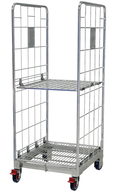 Zinc-Plated Roll Cage with A Base - 3 Variations