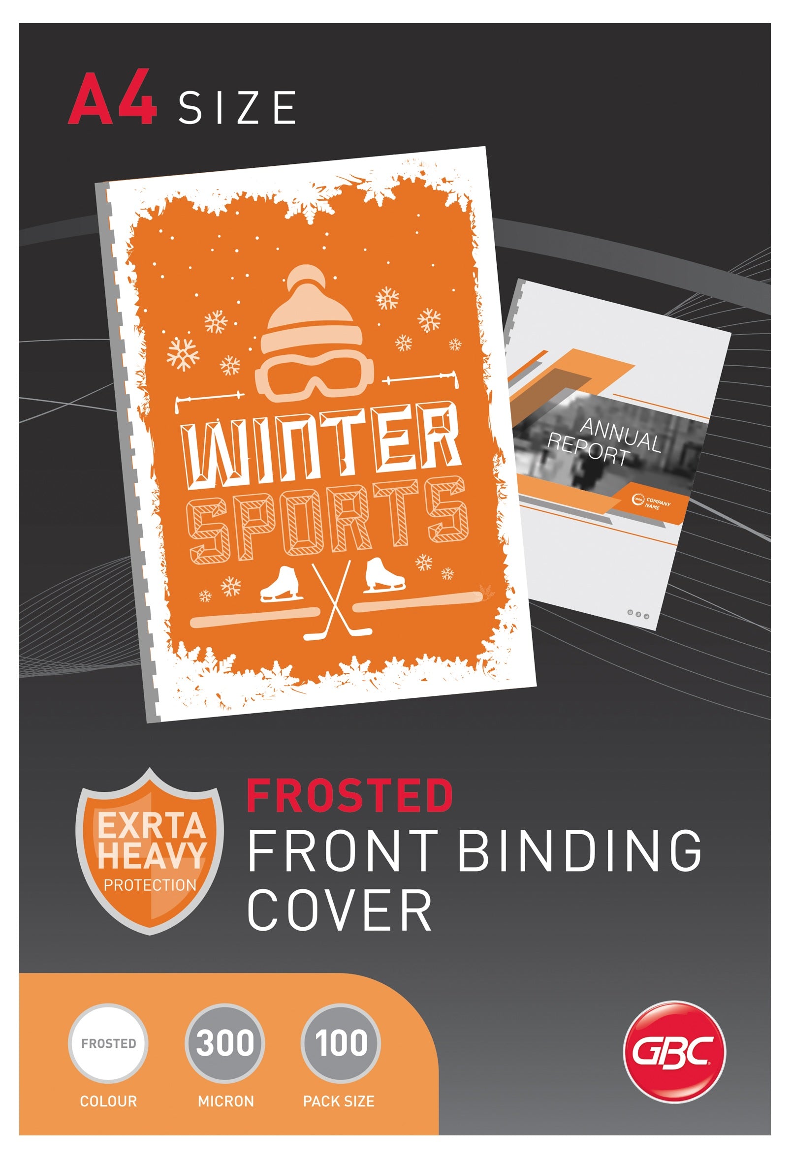 GBC Ibico A4 Frosted Polypropylene Binding Covers