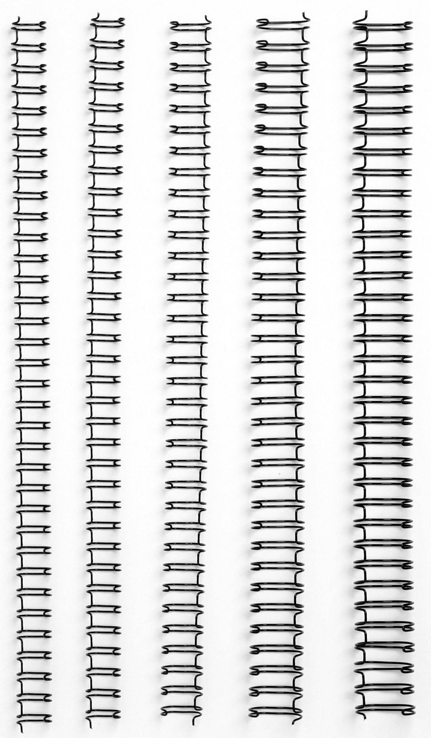 GBC Ibico 34 Loop Wire Binding Coils in Black - 5 Sizes
