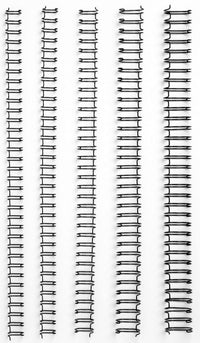 GBC Ibico 34 Loop Wire Binding Coils in Black - 5 Sizes