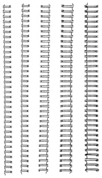 GBC Ibico 34 Loop Wire Binding Coils in Silver - 2 Sizes