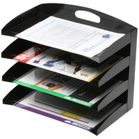 Marbig Metal Tray Desktop Organiser - 2 Sizes