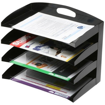 Marbig Metal Tray Desktop Organiser - 2 Sizes