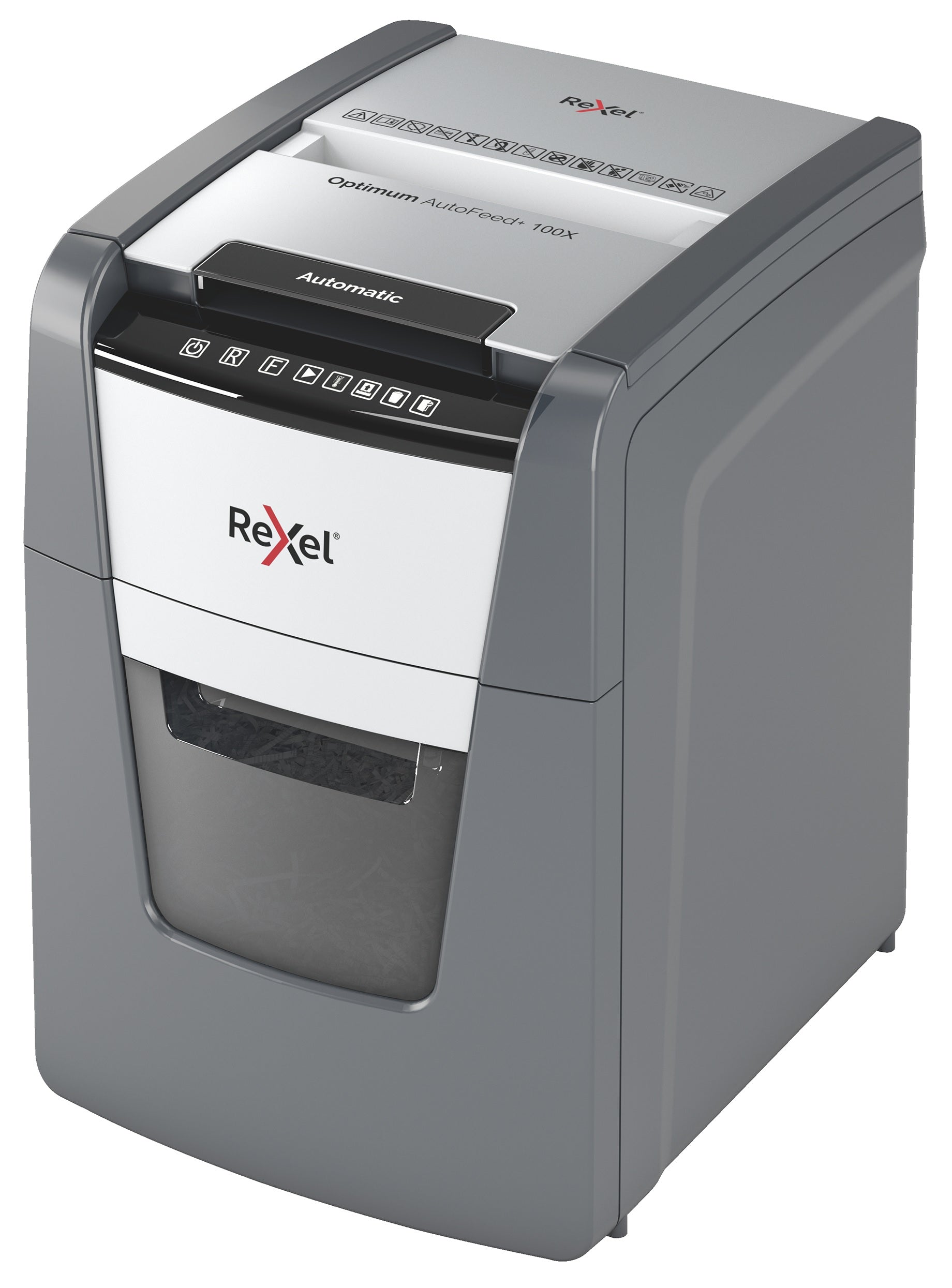 Rexel Optimum Autofeed Shredder - 100X Cross Cut