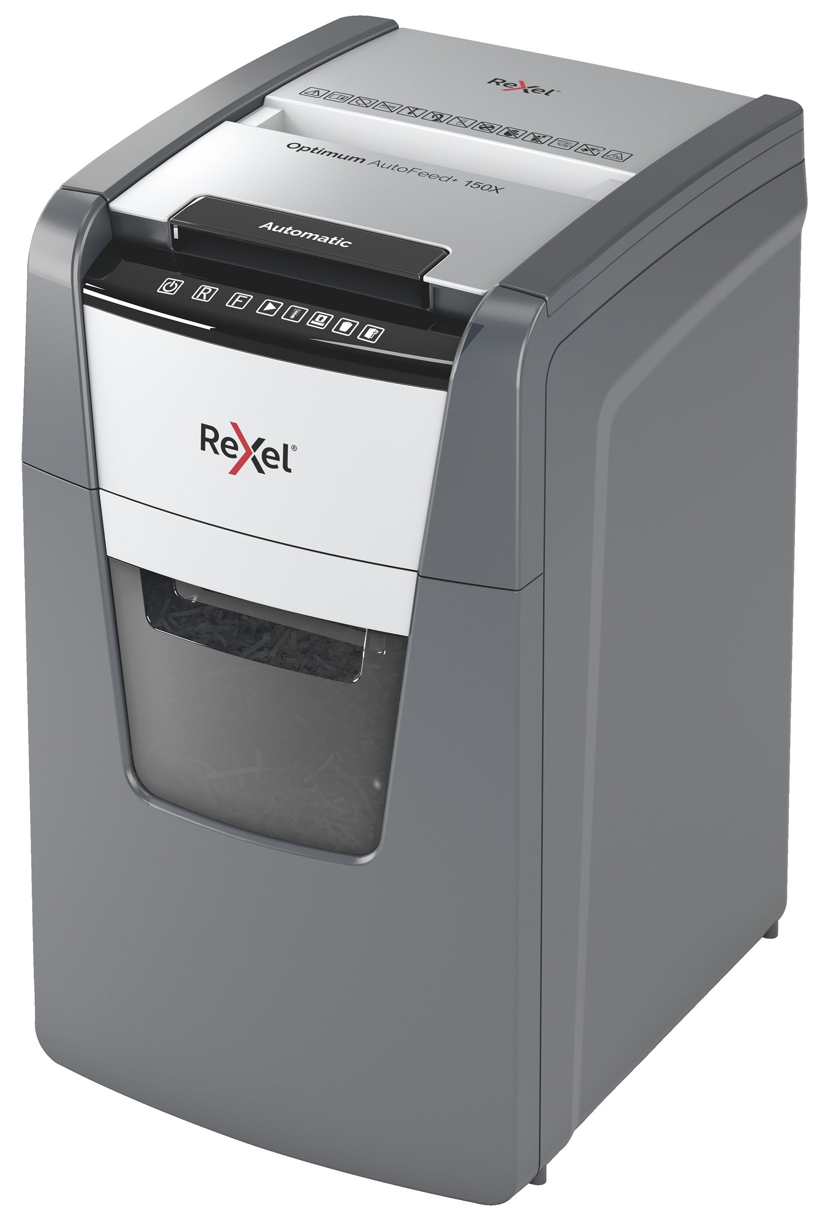 Rexel Optimum Autofeed Shredder - 150X Cross Cut