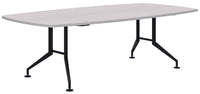 Shot Boardroom Table with Barrel Shape Top - 2 Sizes