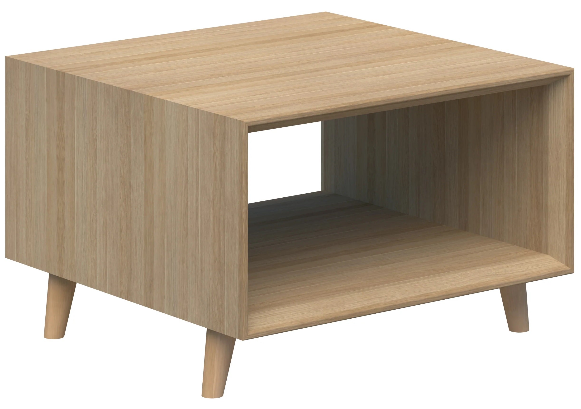 Oslo Box Coffee Table in Classic Oak - 3 Sizes