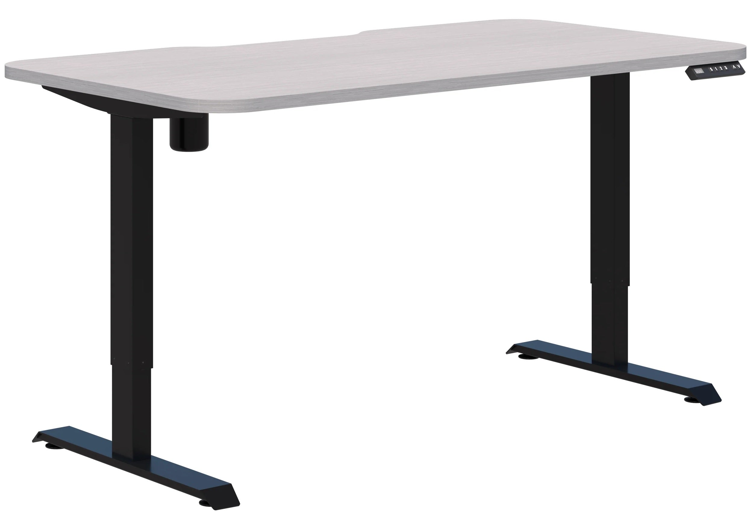 Duo ll Electric Height Adjustable Desk with Radius Corners - 3 Sizes