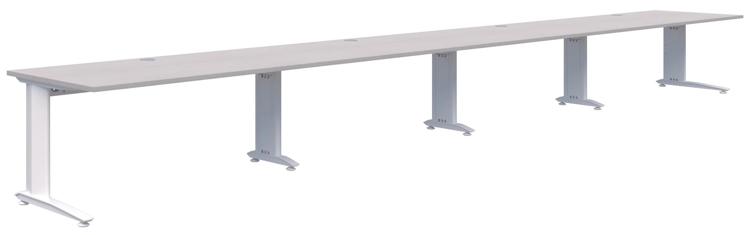 Energy 4 Pod Inline Shared Desk - 7 Sizes