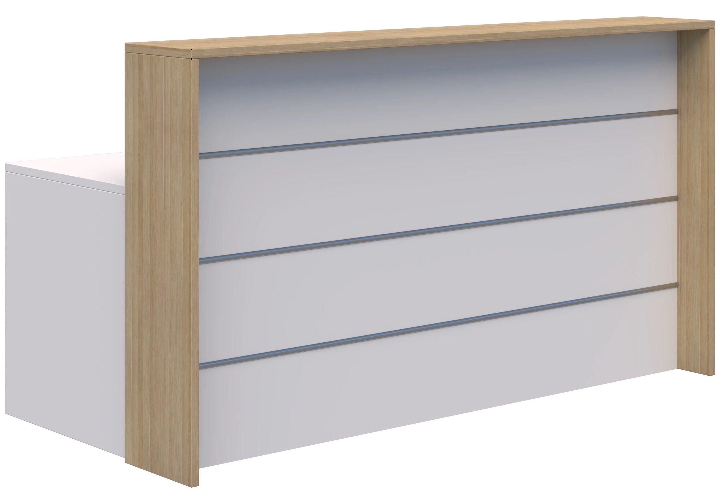 Euro l Reception Counter and Desk - 1800mm