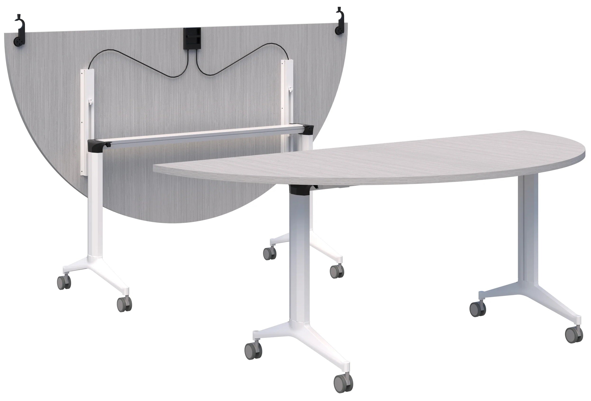 Boost Flip Table with Semi-circle Top