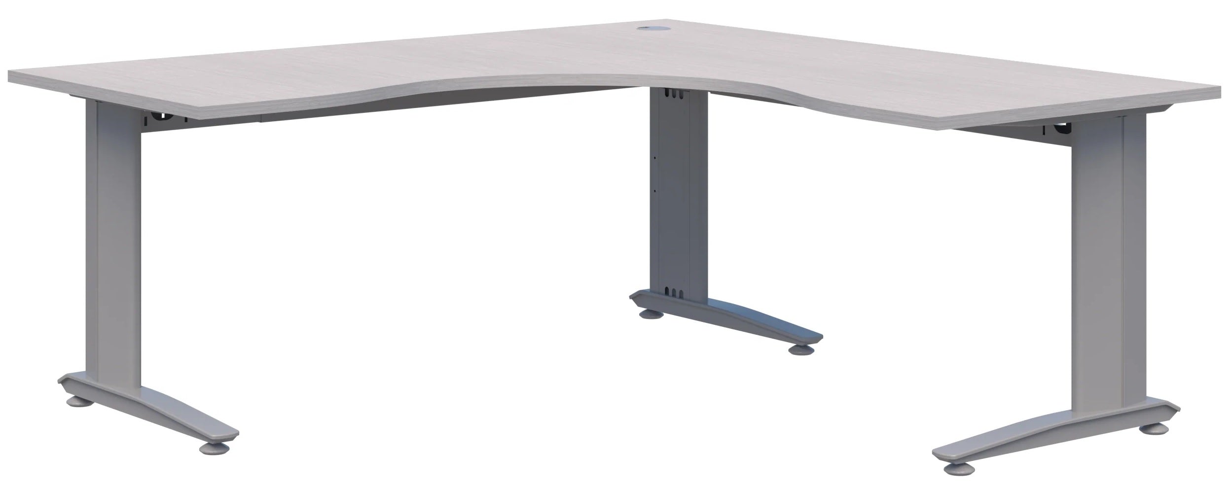 Energy Fixed Height 90 Degree Corner Workstation - 3 Sizes