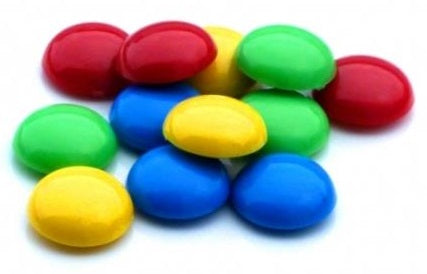 Magnetic Whiteboard Buttons - Assorted Colours - 20mm - Pack of 12