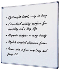 WITAX Acrylic Single-sided Whiteboard - 4 Medium Sizes