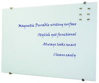 PROWITE Glass Writing Board with White Back - 7 Sizes