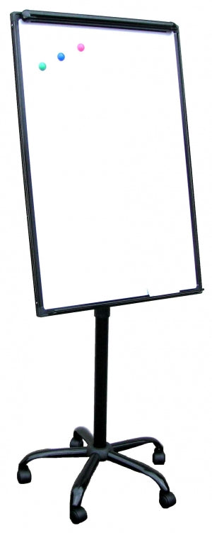 PROWITE Mobile Flipchart Easel with Whiteboard and Pad