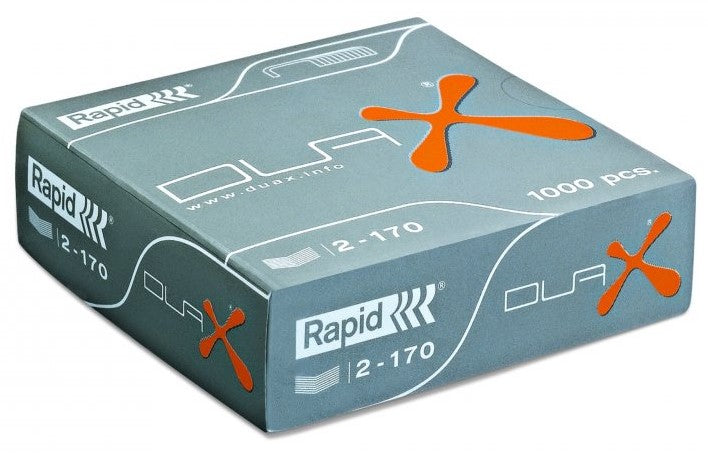 Rapid Duax 2-170 Staples - Box of 1000