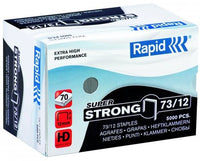 Rapid 73/12 Staples - Box of 5000
