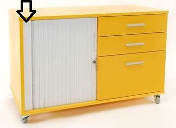 Tambour Door Melteca Caddies - 6 Configurations