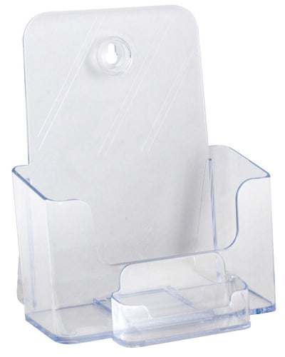 A5 Single Pocket Brochure Holder with Business Card Holder