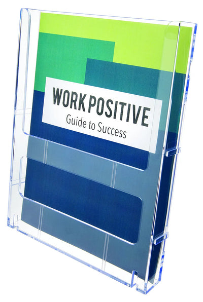 A4 Lit Loc Modular Linking Brochure Holder