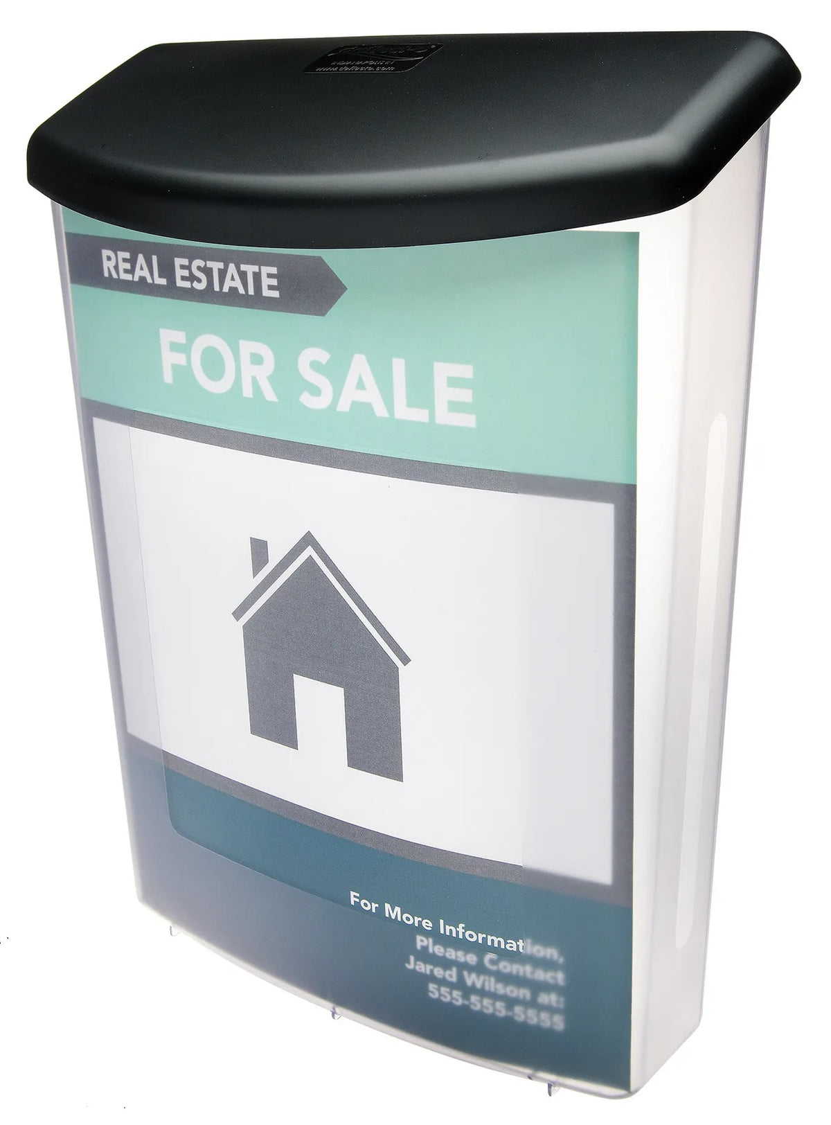 A4 Wall Mounting Outdoor Brochure Holder with Flip Lid