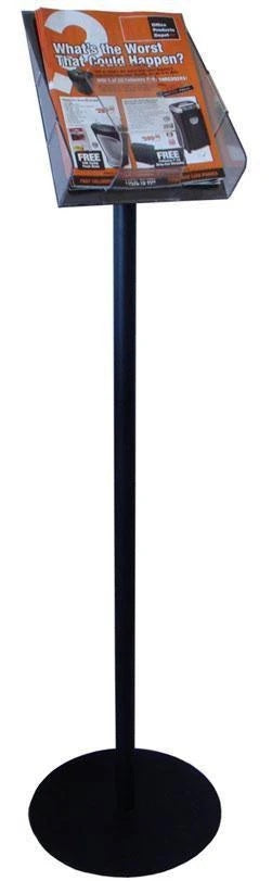 Stand Tall A4 Brochure Holder with Pole and Base
