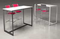 Anvil Cafeteria or Break-out Area Bar Leaner Package