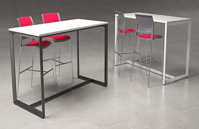 Anvil Cafeteria or Break-out Area Bar Leaner Package