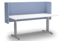 Boyd Acoustic Wrap Around Desk Screen - Modesty Panel - 3 Sizes
