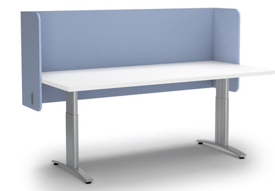 Boyd Acoustic Wrap Around Desk Screen - Modesty Panel - 3 Sizes