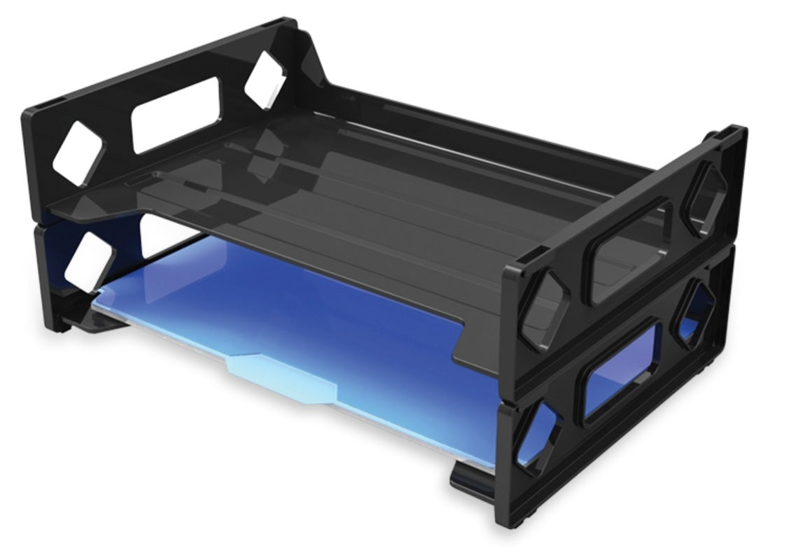 Boyd Stackable Filing Trays - 2 Pack