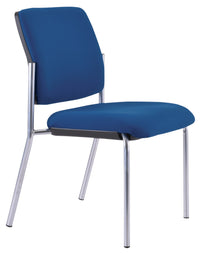 Buro Lindis 4-Leg Visitor Chair - 3 Fabric Options
