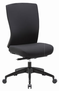 Buro Mentor Highback Ergonomic Office Chair with Upholstered Back - 2 Base Options