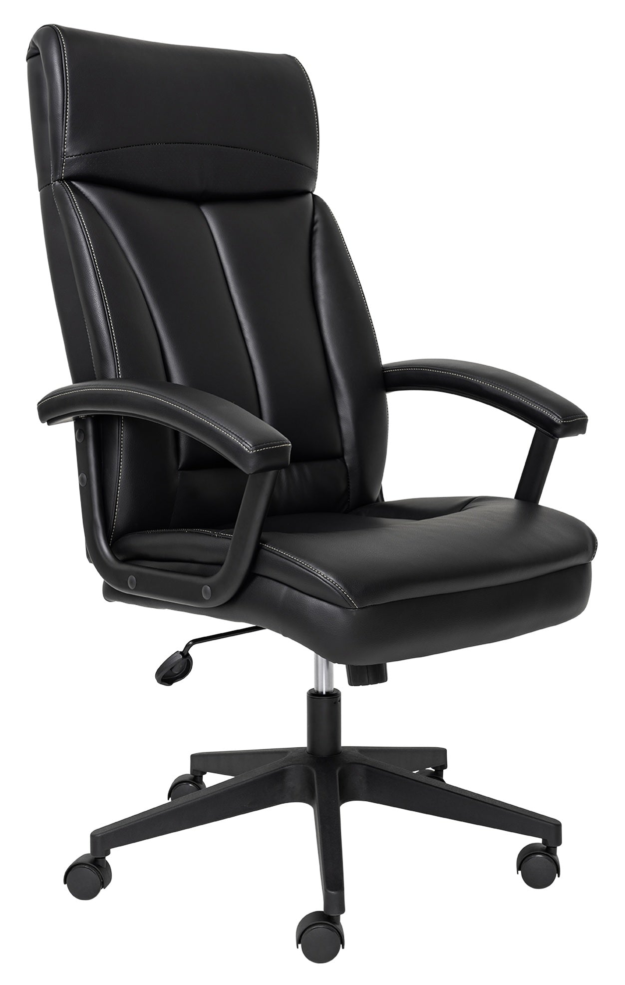Buro Dakota II Executive Chair in Black PU Leather