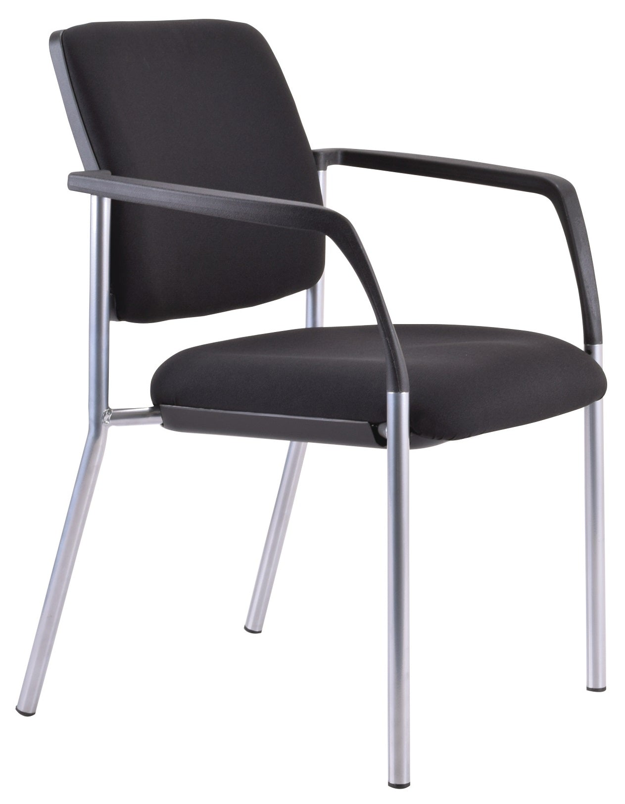 Buro Lindis 4-Leg Visitor Chair with Armrests