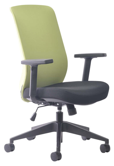 Buro Mondo Gene Chair with Fabric Back - 4 Colour Options