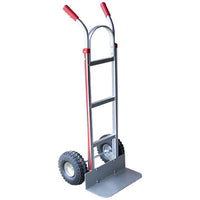 Aluminium Carton Trolley with Pneumatic Wheels - 200kgs