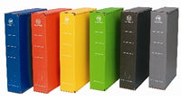 FM Foolscap Printed Coloured Filing Box - 5 Pack of same colour