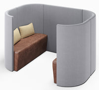 Clara Four Person Enclosed Booth