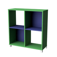 Cubbyhole Bookcase Units with Alternating Open Backs - 3 Sizes