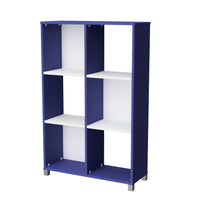 Cubbyhole Bookcase Units with Alternating Open Backs - 3 Sizes