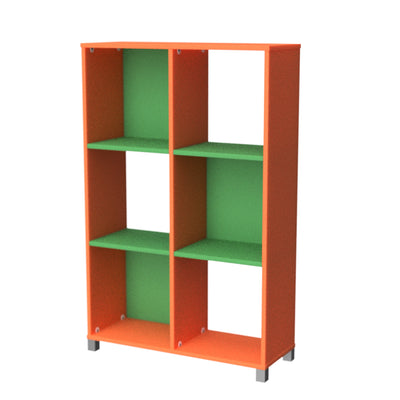 Cubbyhole Bookcase Units with Alternating Open Backs - 3 Sizes