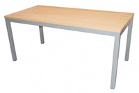 Cubit Style Desk with Steel Frame - Top size Customised to Suit