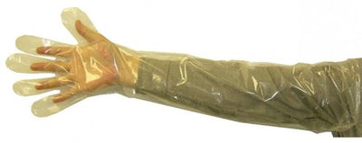Polyethylene Disposable Veterinarian Gloves - Box of 2000