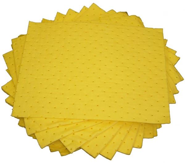Spilltech Chemical Absorbent Pads - Pack of 10