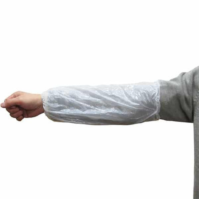 Disposable Sleeve Covers - White - Carton of 1000 - 2 Sizes
